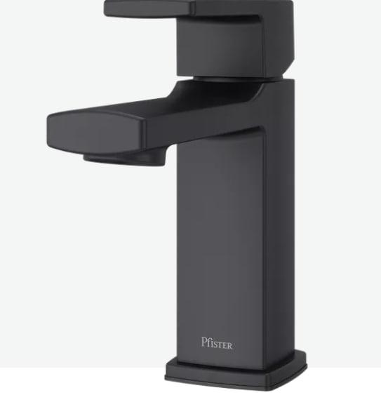 Deckard Single Control Bathroom Faucet With Push & Seal